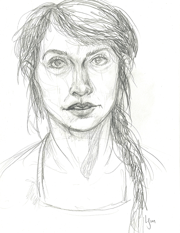 Laura Spencer - Self Portrait with Witch Hair [01]