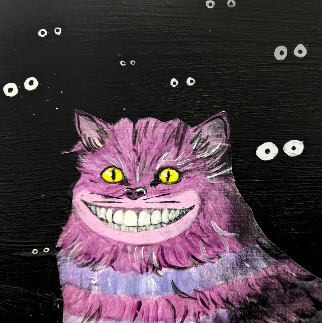 Cheshire Cat Alice in Wonderland Gianna Pergamo Pergamo Paper Goods