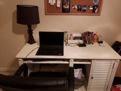 My desk