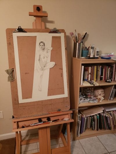 My easel