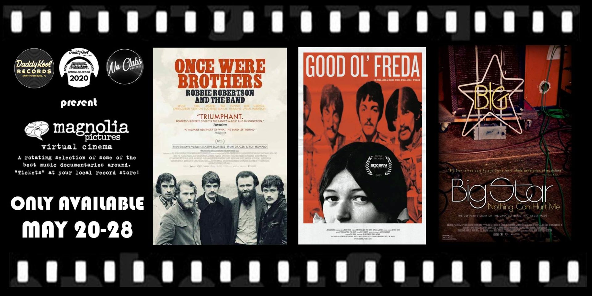 Listen Up Films partners with Daddy Kool for virtual cinema