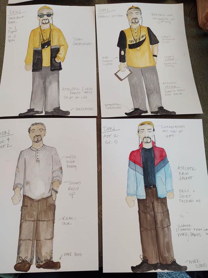 Costume Design Lea Umberger Rounding Third