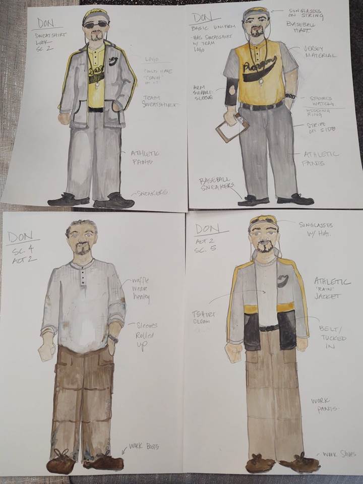 Costume Design Lea Umberger Rounding Third