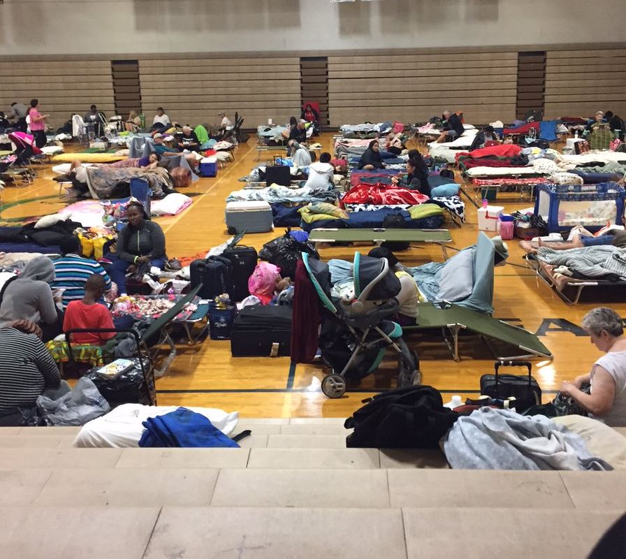 image of hurricane shelter in Florida