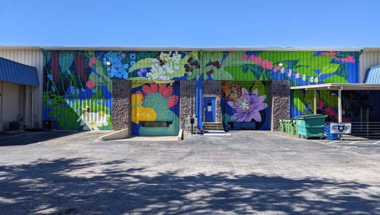 Laura Spencer Garden Variety Mural