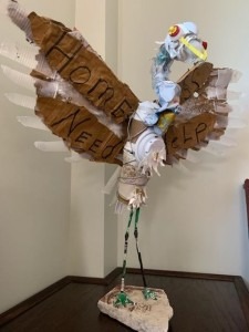 Cleanup Clearwater Art Exhibit Piece