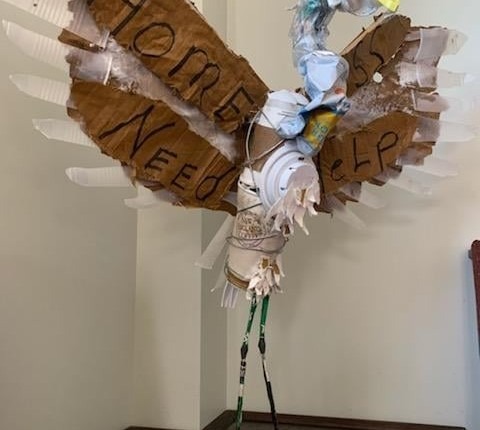 Cleanup Clearwater Art Exhibit Piece