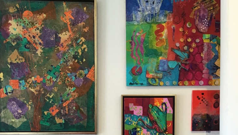 Partial image of my gallery wall.