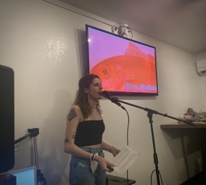 Courtney Clute hosting at Read Herring.