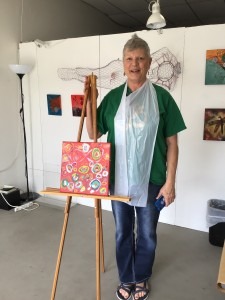 Healing through making art.