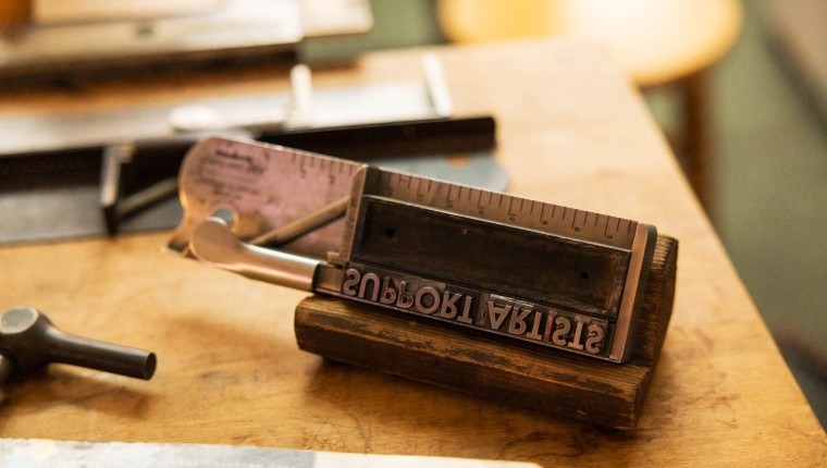 COLLATE composing stick "Support Artists"